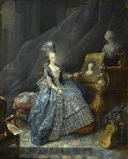 Jean Baptiste Gautier Dagoty Maria Theresia von Savoyen oil painting on canvas